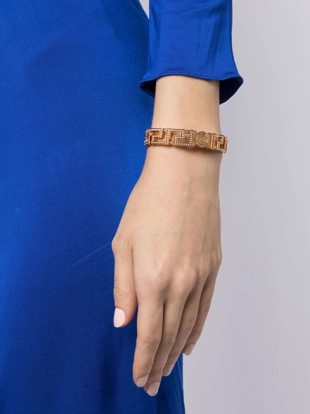Versace Medusa Greca cuff bracelet