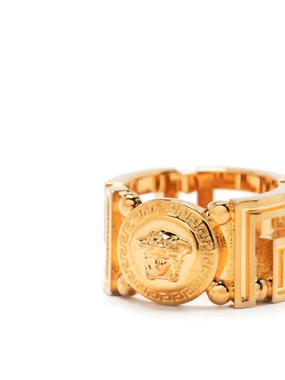 Versace Medusa Greca ring