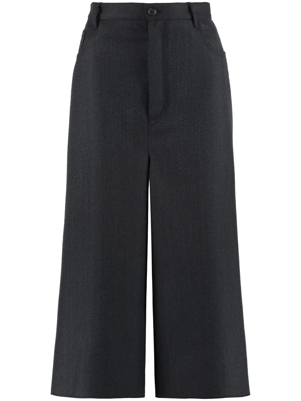 Balenciaga wide-leg cropped trousers