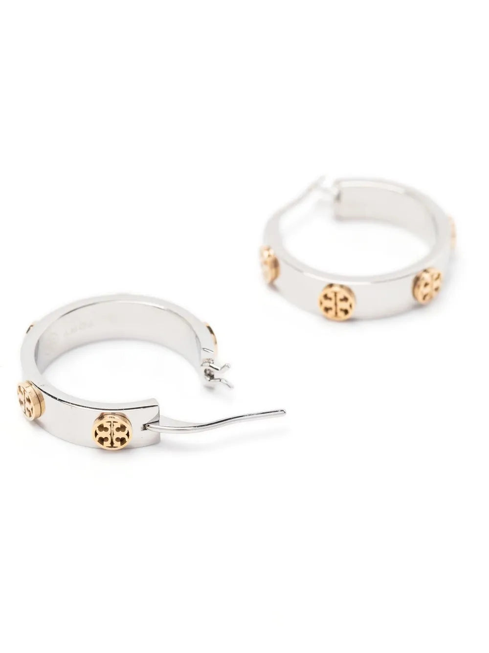 Tory Burch Miller stud hoop earrings