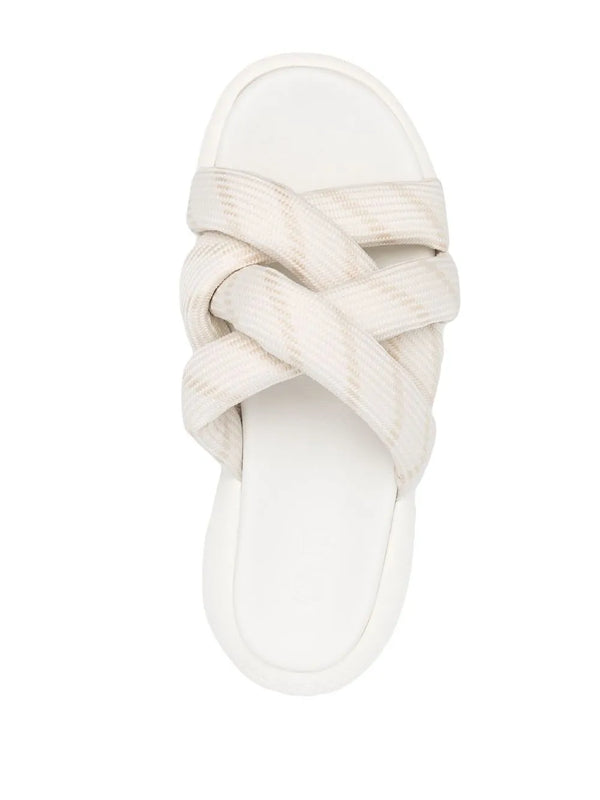 Moncler Moncler Crossover-Strap Slides