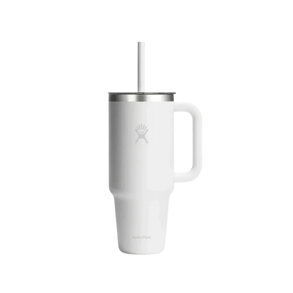 Hydro Flask 32 oz Travel Tumbler White-Clear