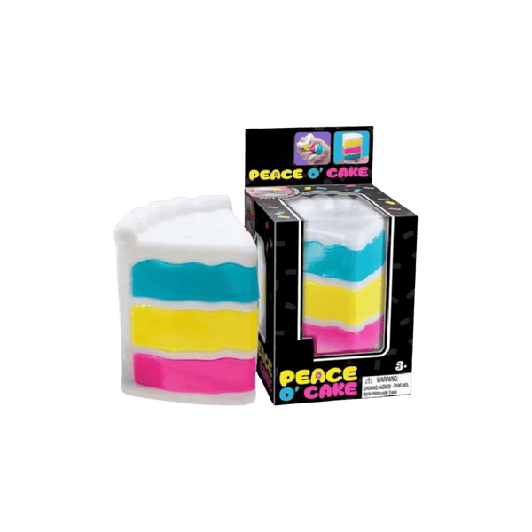 NeeDoh Peace O’ Cake Squishy Fidget Toy