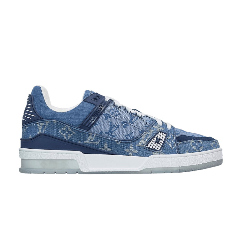 Louis Vuitton Lv Trainer Blue Monogram