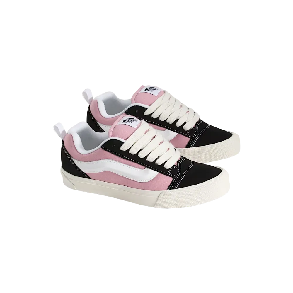 Vans Knu Skool Shoe Black And Pink
