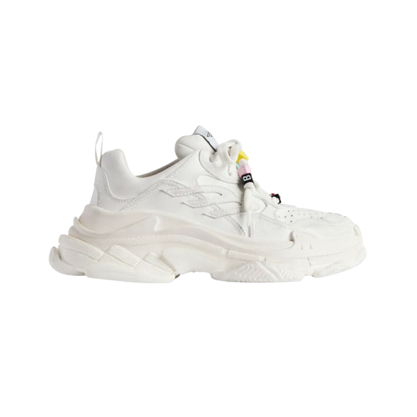 Balenciaga Triple S Sporty Sneaker With Charms In White