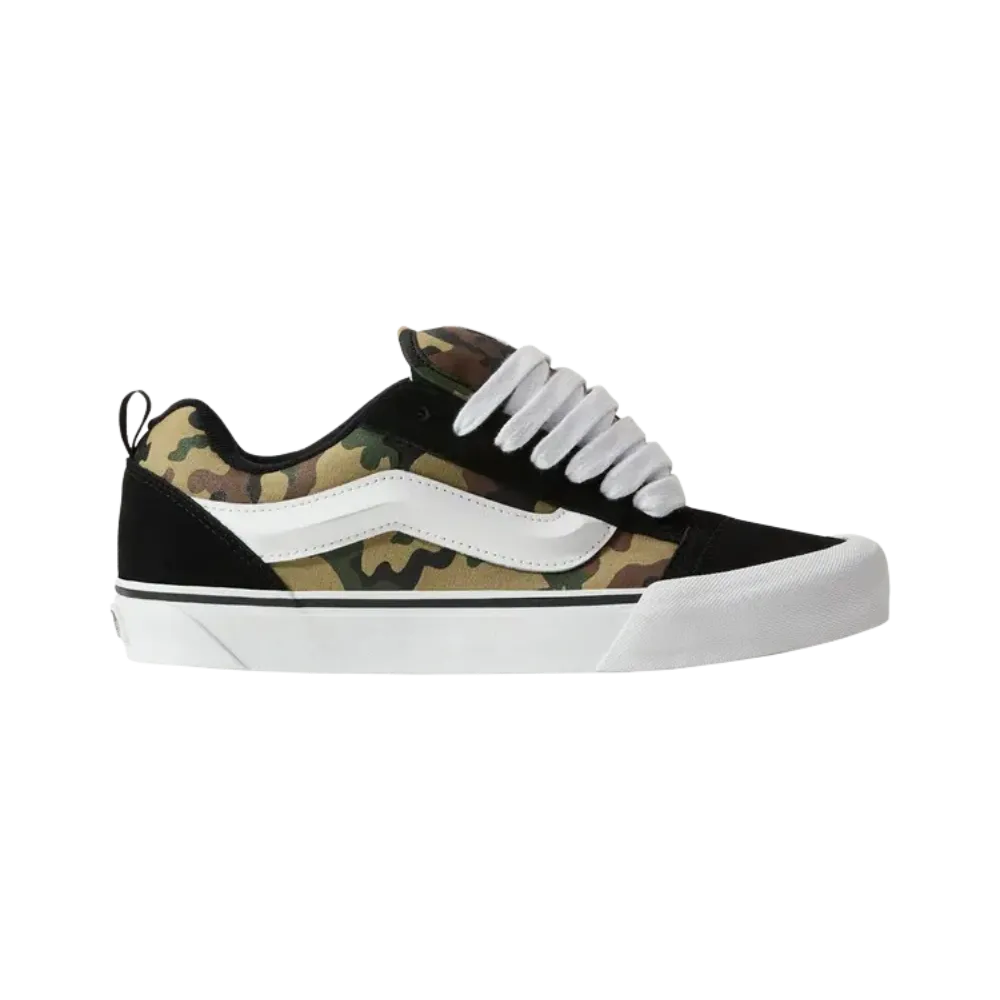Vans Knu Skool Shoe Black And Green