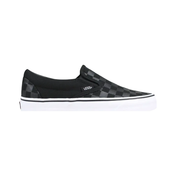 Vans Classic Slip-On Checkerboard Shoe Black