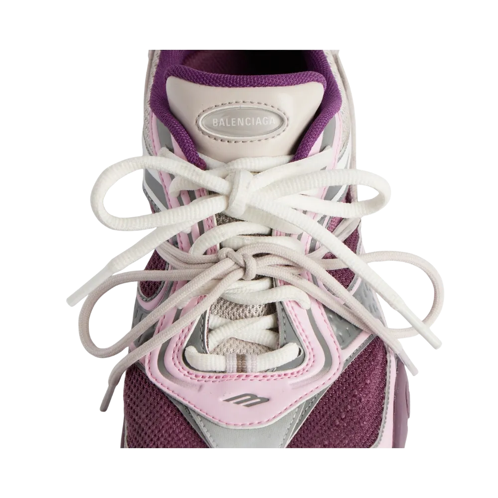 Balenciaga Radar Gradient Lines Sneaker In Purple