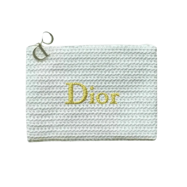 Christian Dior Clutch/Pouch White