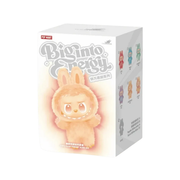 Pop Mart Labubu The Monsters Big into Energy Series Vinyl Plush Pendant Single Blind Box Pack of 1
