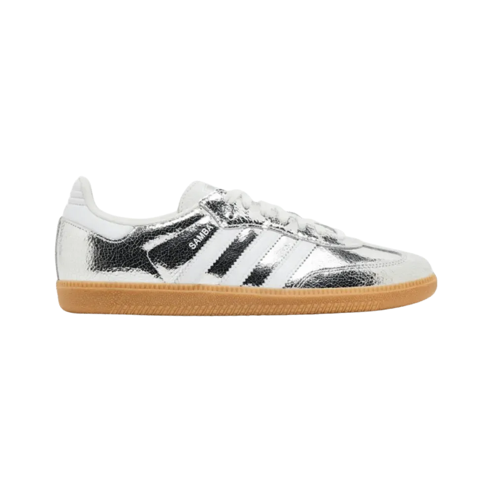 Samba OG 'Silver Metallic Cracked Leather'