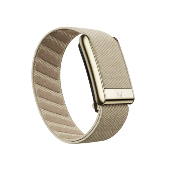 Whoop 5.0 Peak / MG Life Superknit Luxe Dune with Gold Band (12 Month Subscription Included)