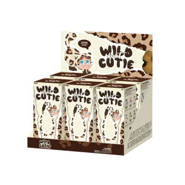 Pop Mart Crybaby Wild but Cutie Series Phone Charm Sealed Case (6 Blind Box)