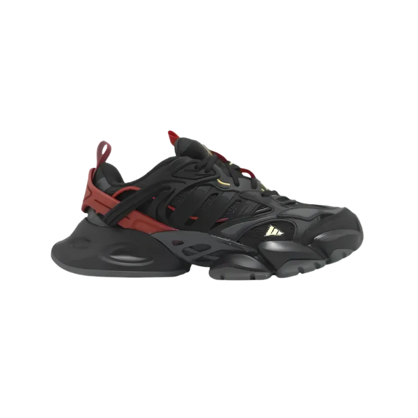 Adidas XLG Runner Deluxe Black Gold Metallic Red