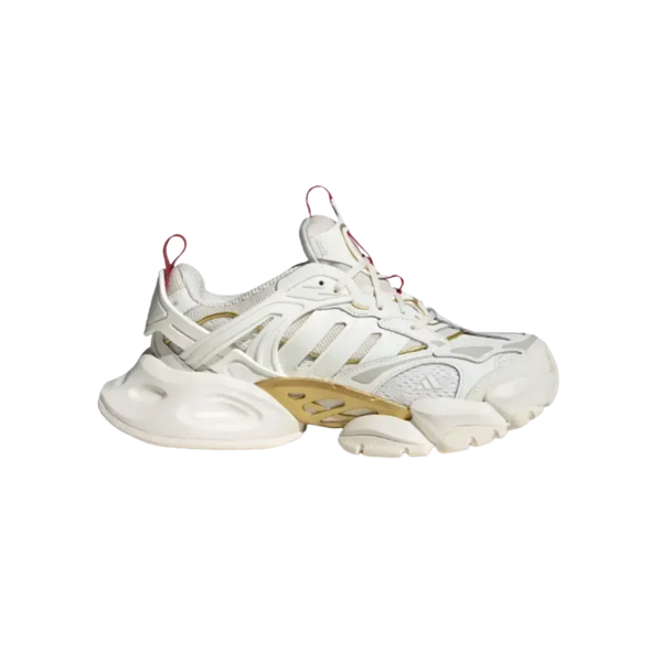 Adidas XLG Runner Deluxe Off White Gold Metallic Red