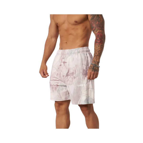 YoungLA Tree Camo Collection Shorts Desert Tan Tree Camo