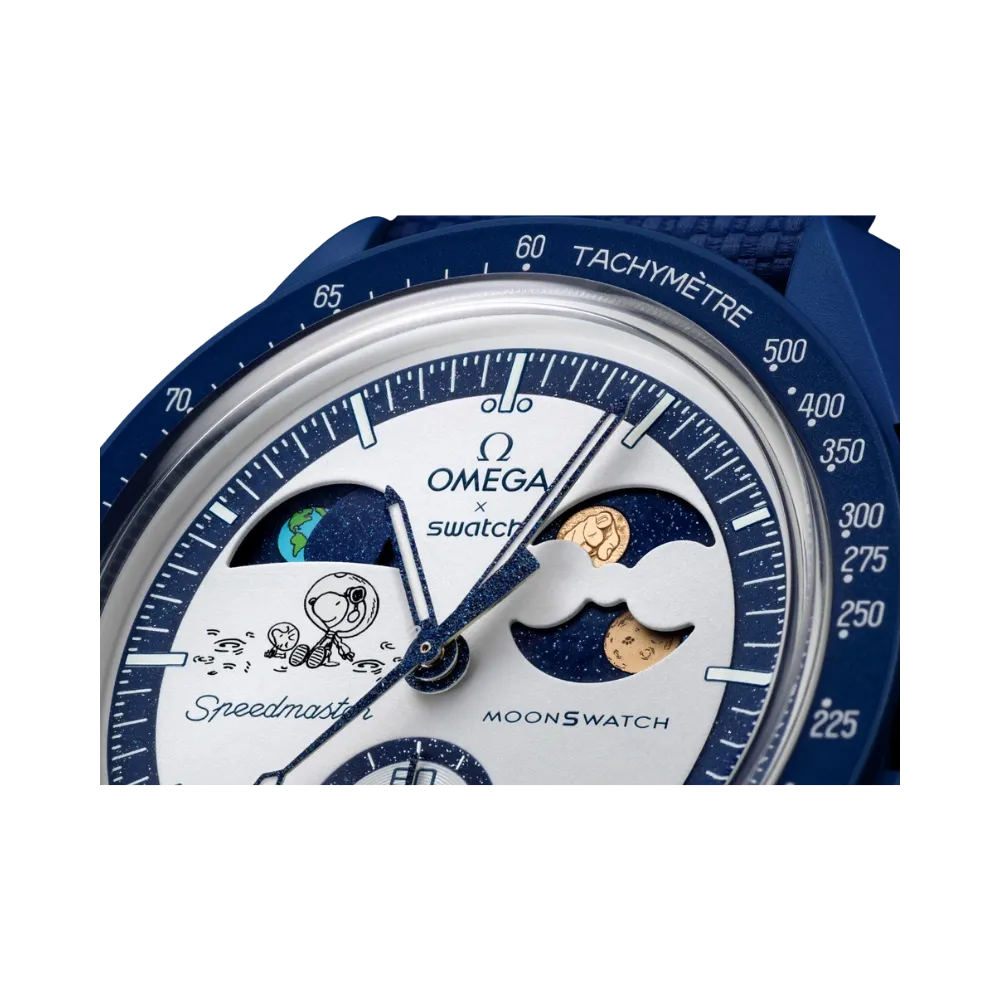 Swatch x Omega Earthphase Moonshine Gold Corn Moon