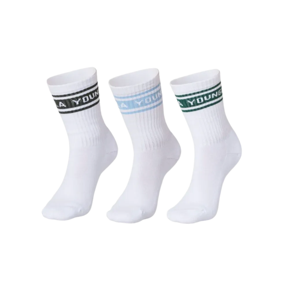 YoungLA Elevate crew socks Blue Pack