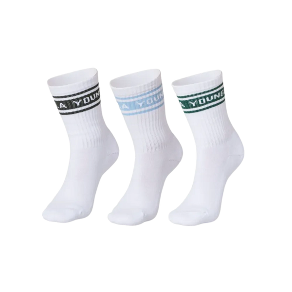 YoungLA Elevate crew socks Blue Pack