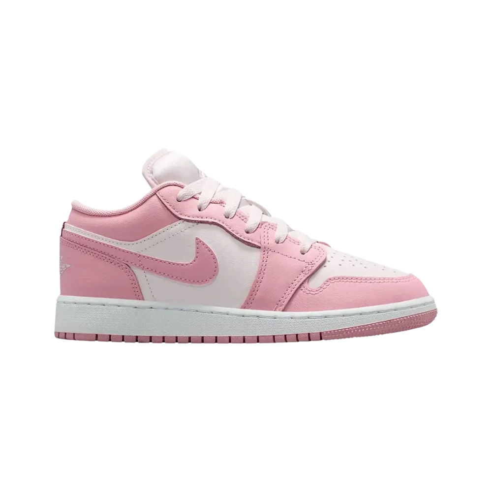 Nike Air Jordan 1 Low Medium Soft Pink White (GS)