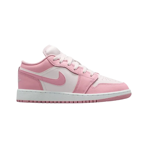 Nike Air Jordan 1 Low Medium Soft Pink White (GS)