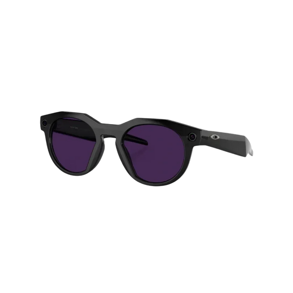 Meta x Oakley HSTN Glasses - Amethyst Transition Lens with Black Frame