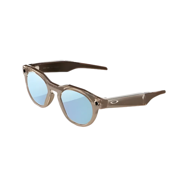 Meta x Oakley HSTN Glasses - Brown Smoke/Prizm Deep Water Polarised