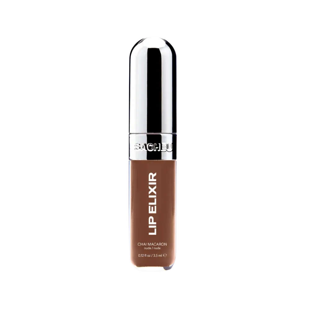 SACHEU Lip Glaze Elixir - Chai Macaron