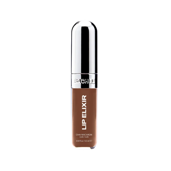 SACHEU Lip Glaze Elixir - Chai Macaron
