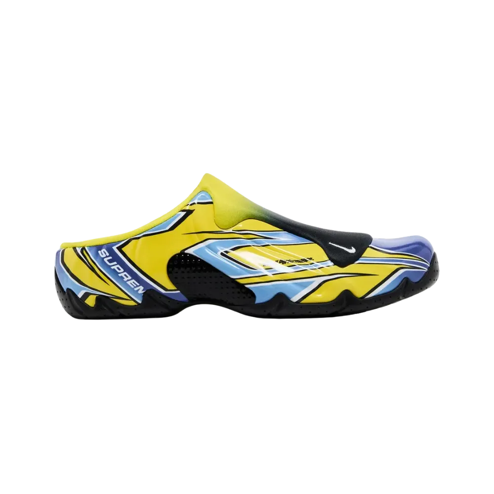 Supreme x Nike Clogposite 'Opti Yellow Blue'