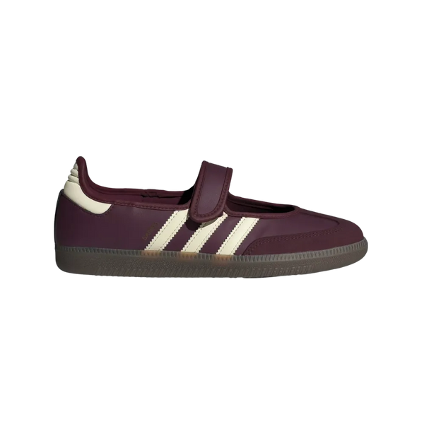 Adidas Samba Mary Jane 'Maroon Cream White Gold Metallic'