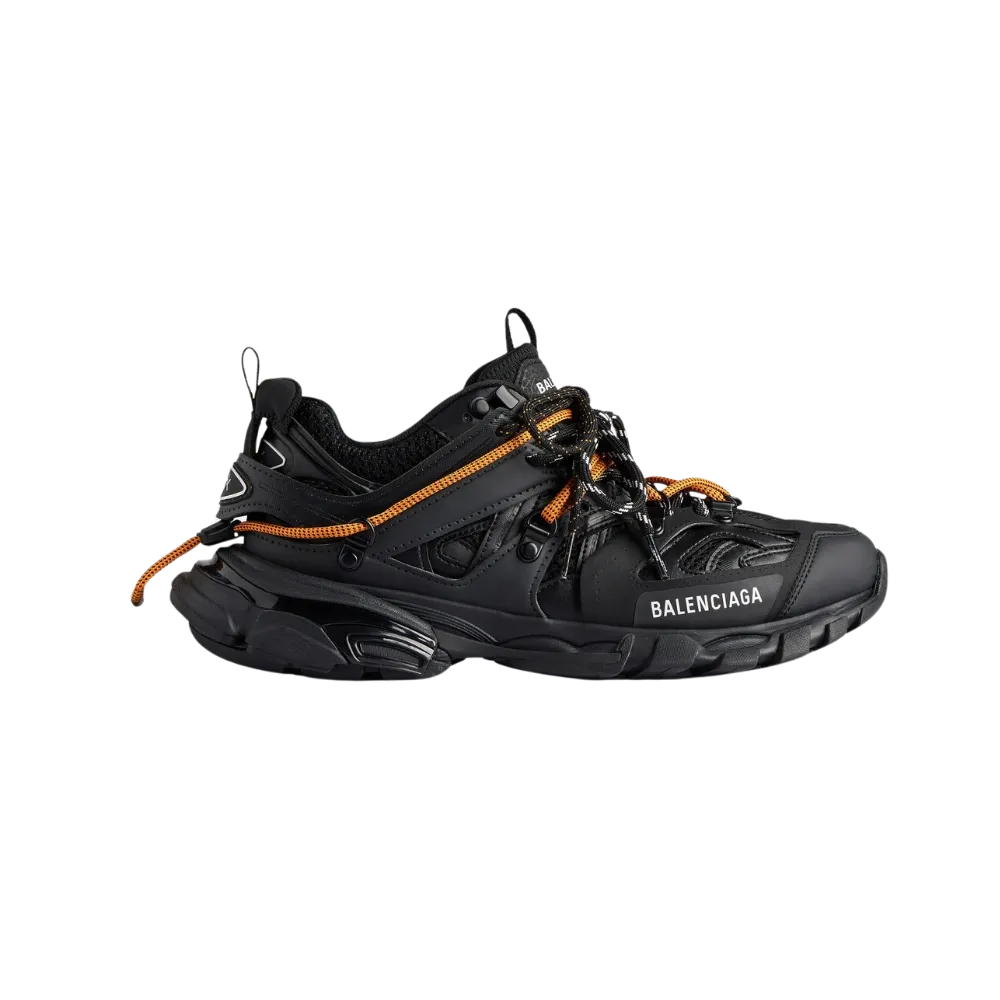 Balenciaga Track Trail Laces Sneaker In Black