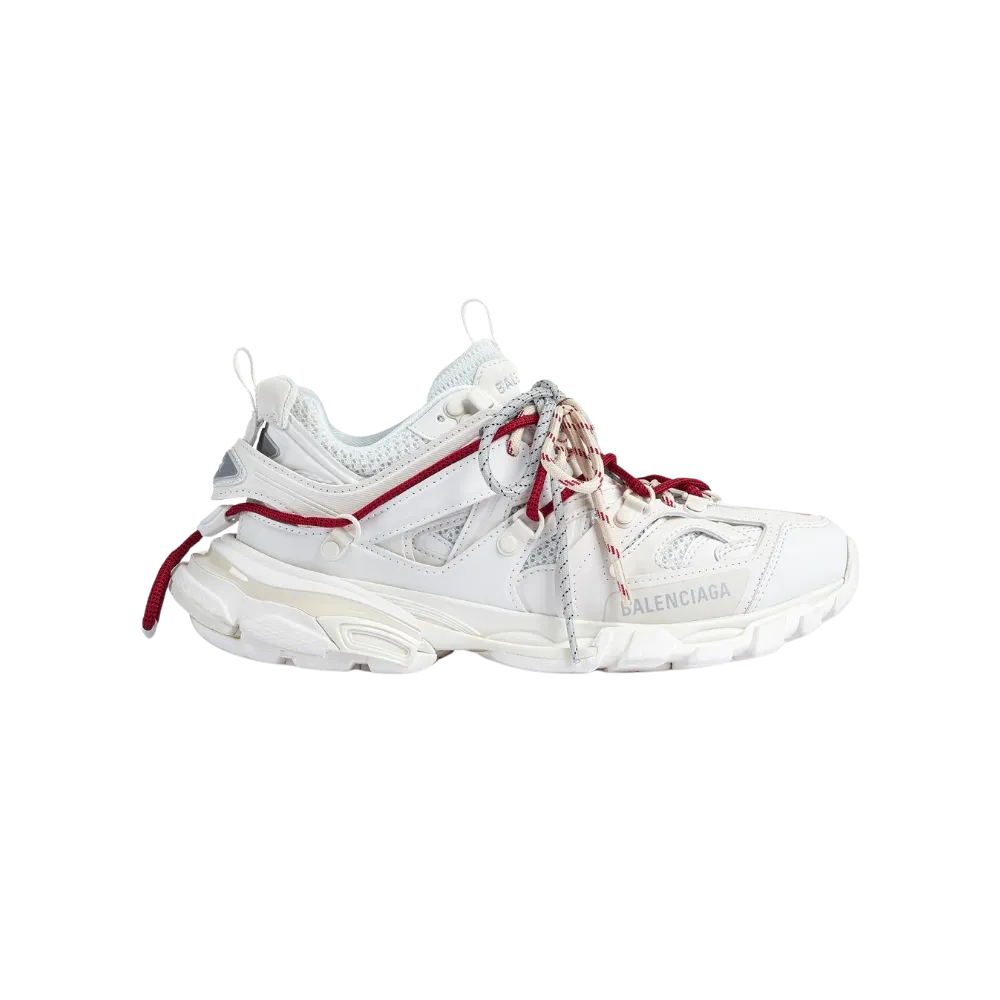 Balenciaga Track Trail Laces Sneaker In White