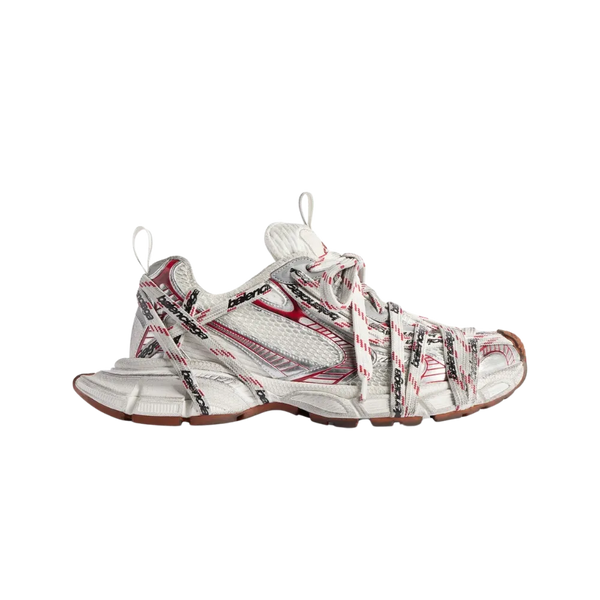 Balenciaga 3XL Extreme Laces Logo Sneaker In Beige