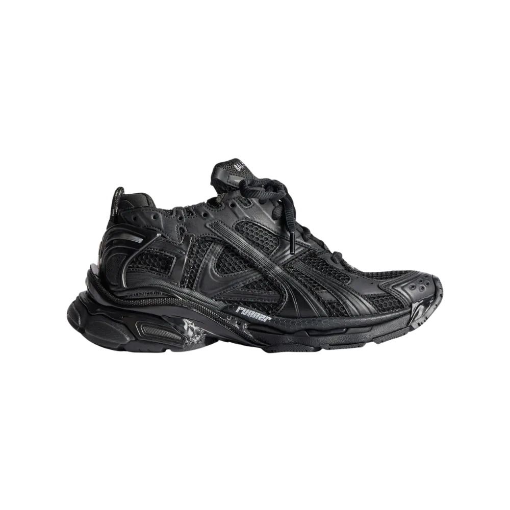 Balenciaga Runner Sneaker In Black