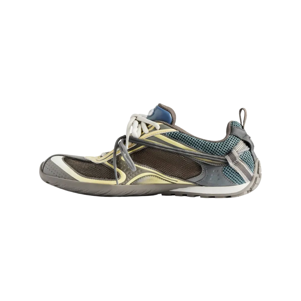 Balenciaga Radar Gradient Lines Sneaker In Brown