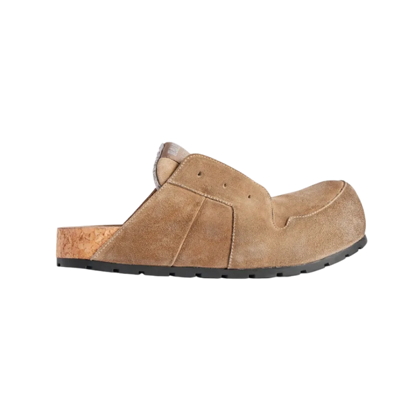 Balenciaga Dumbo Mule In Beige