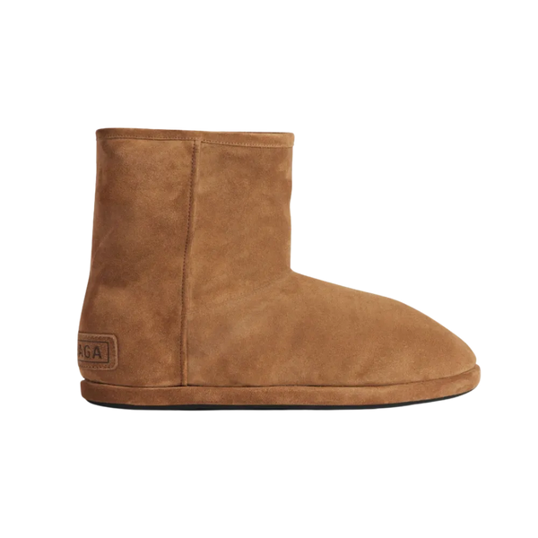 Balenciaga Alaska Soft Bootie In Brown