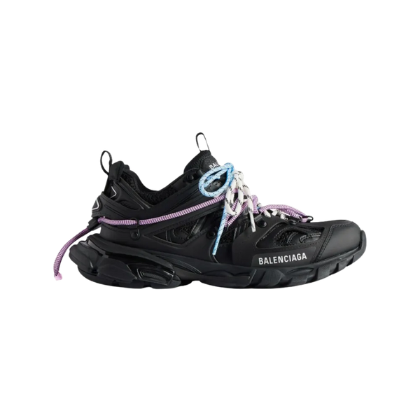 Balenciaga Track Trail Laces Sneaker In Black
