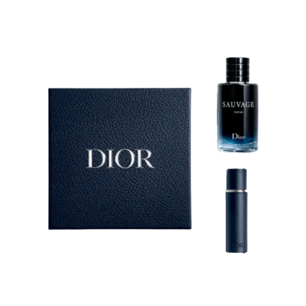 Dior Sauvage Parfum Gift Set - Limited Edition Parfum And Travel Spray