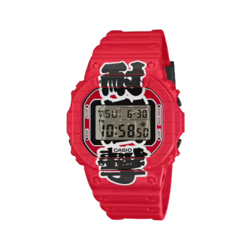 G-Shock Digital Red Lantern Series DW-5600AKA-4
