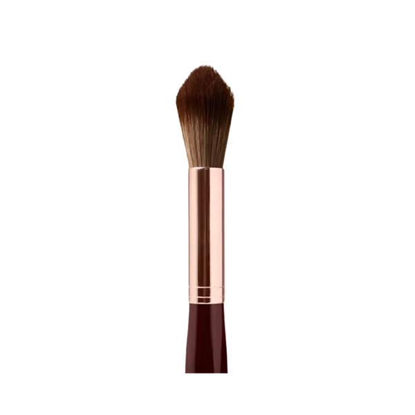 Charlotte Tilbury Powder & Sculpt Brush Rose Gold & Night Crimson