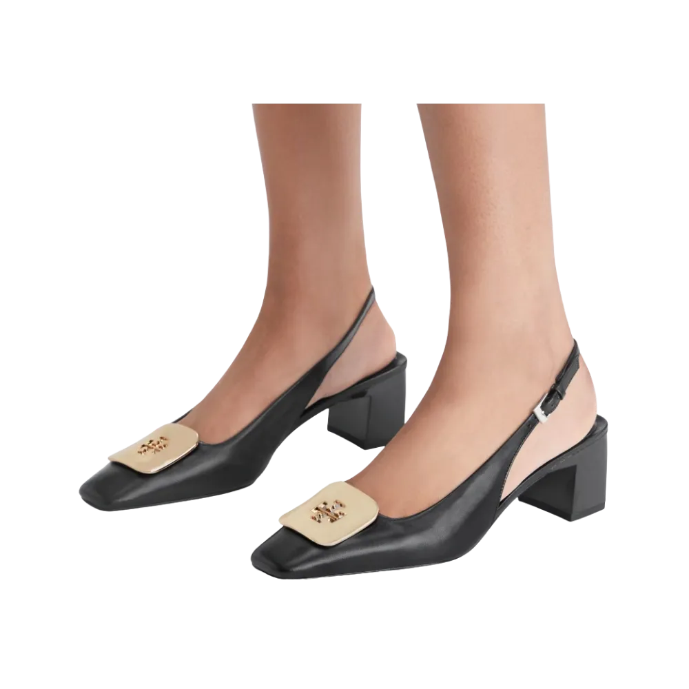 Tory Burch Georgia Slingback Perfect Black