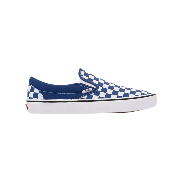 Vans Classic Slip-On Checkerboard Shoe Blue