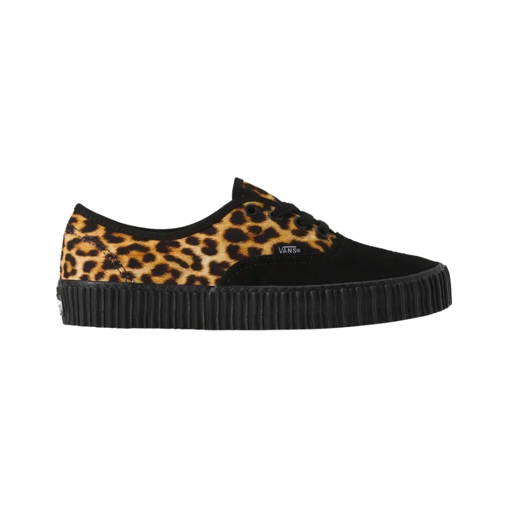 Vans Authentic Creeper Shoe Leopard Brown
