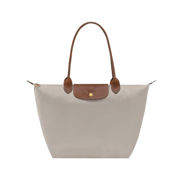 Longchamp Le Pliage Original M Tote bag Pebble - Recycled canvas