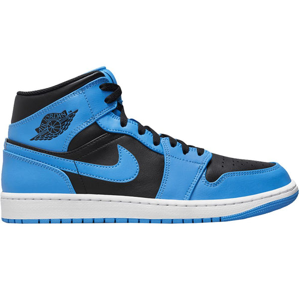 Air Jordan 1 Mid 'University Blue Black'