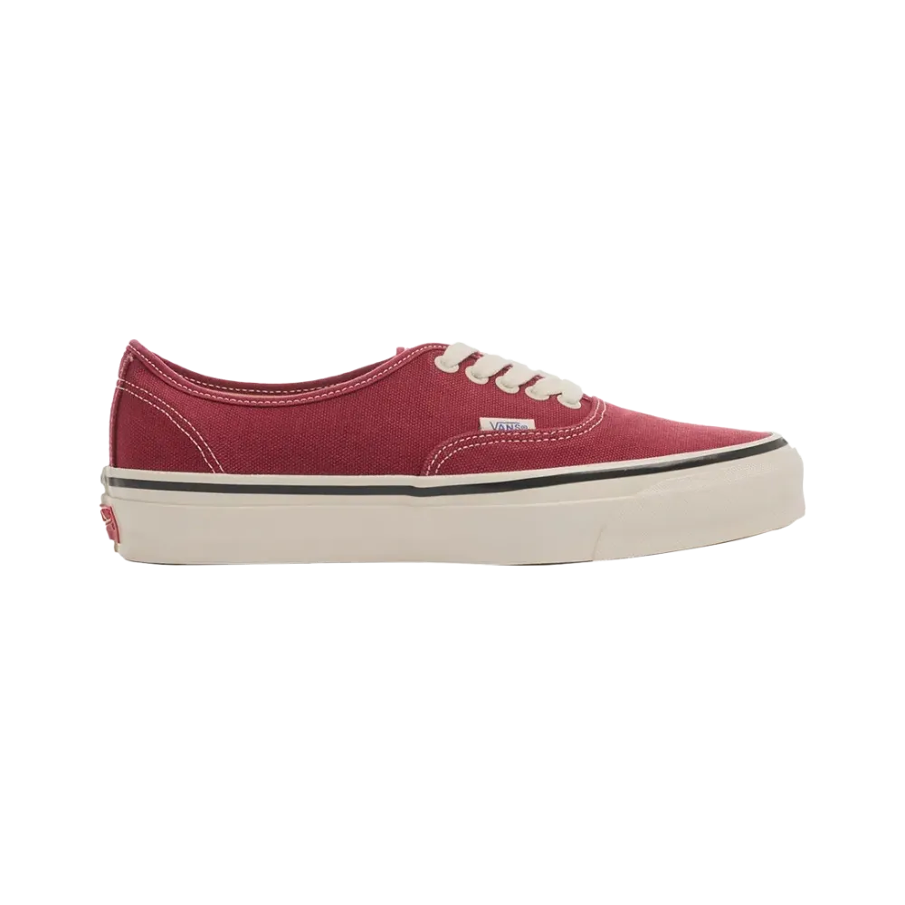 Vans Premium Authentic Shoe Bordeaux Red