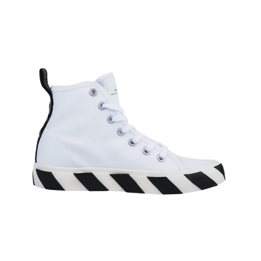 OFF-WHITE Mid Top Vulcanised Sneaker 'White'